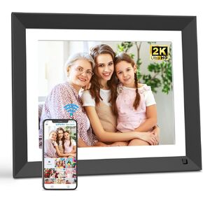 2K Digital Picture Frame WiFi Digital Photo Frame - 2.4G 5G Dual-WiFi 11-inch Touch Screen, Motion Sensor, Share Photos from Anywhere via APP Email, Free Cloud Storage, Stereo Speaker, Gifts for Mom