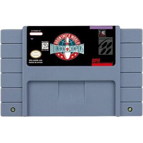 Action Game for Brunswick World Tournament of Champions - USA Version Cartridge Available for SNES Game Consoles