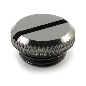 XSPC G1/4" Plug V2, Black Chrome, 4-pack