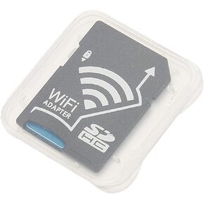 TF to SD Card Wireless Adapter, Supported Formats JPG, PNG, BMP Photo Formats, WiFi Settings Support, Plug and Play, ABS Material for Support Android System, Applicable to OS Devices.