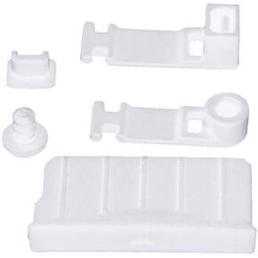 Silicone Dust Plug Charger Jack Cover for 3DS / 3DS XL LL/New 3DS / New 3DS XL LL (White)