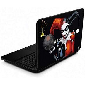 Skinit Decal Laptop Skin Compatible with 15.6 in 15-d038dx - Officially Licensed Warner Bros Evil Harley Quinn Design