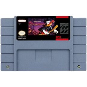 Action Game for Maui Mallard in Cold Shadow - USA Version Cartridge Available for SNES Game Consoles