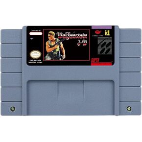 Action Game for Wolfenstein 3-D- USA Version Cartridge for SNES Video Game Consoles