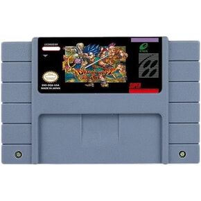 لعبة RPG لـ Dragon Quest 4 - خرطوشة إصدار الولايات المتحدة الأمريكية متاحة لأجهزة ألعاب الفيديو SNES