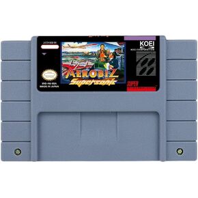 Game for Aerobiz Supersonic - USA Version Cartridge Available for SNES Video Game Consoles