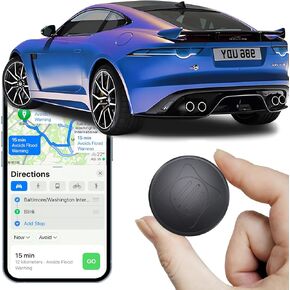 GPS Tracker for Vehicles,Car GPS Tracker Portable Real Time Magnetic GPS Tracking Device, Full Global Coverage Location Tracker for Car,kids,dogs,Trucks/Person. No Subscription Required/No Monthly Fee
