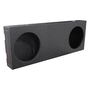 Q Power Dual 12"" UNDERSEAT UPFIRE SUB Enclosure Box for 2022-2024 Toyota Tundra Crew MAX