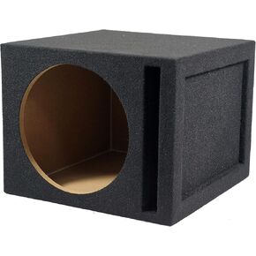 New 12" Single Vented Ported Sub Box Subwoofer Enclosure