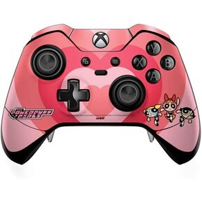 Skinit Decal Gaming Skin Compatible with Xbox One Elite Controller - Officially Licensed Warner Bros Powerpuff Girls Hearts Design
