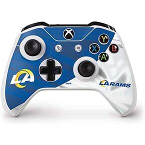 Skinit Decal Gaming Skin Compatible with Xbox One S Controller - Officially Licensed NFL Los Angeles Rams Flag Design