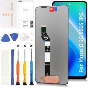 for Motorola Moto G 5G 2025 XT2513 6.7" LCD Screen Replacement LCD Display Touch Digitizer Screen Assembly XT2513-1 XT2513-2 XT2513V with Repair Tools