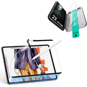 ESR for iPad Pro11 Inch 2024 Screen Protector 9H Tempered Glass and Paper-Feel Magnetic Screen Protector