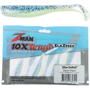 Z-Man SLIM3-376PK6 Slim Swimz 3" Disco Cisco 6 Pack
