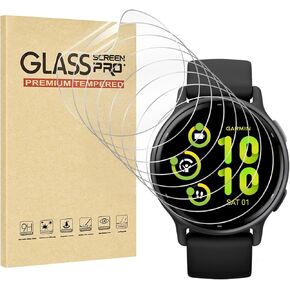 Watbro [8 Pack] Screen Protector for Garmin Vivoactive 5 TPU Material Ultra-thin Smartwatch Anti-Scratch Bubble-Free HD Clear Soft Watch film