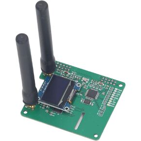 MMDVM Duplex Hotspot Module Hat UHF VHF هوائي مع LED عضوي متوافق مع PI Zero ، DMR ، P25 ، D Star