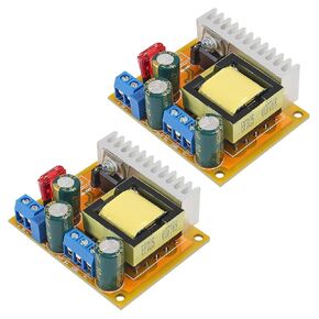 2pcs DC-DC High Voltage Boost Converter 8V-32V to ±45V-390V ZVS Step-up Booster Module Capacitor Charging Power Supply Module
