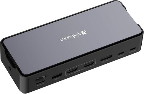 Verbatim USB-C ™Pro Docking Station 15-in-1 - SSD Enclosure, Black, 32173 in Kuwait