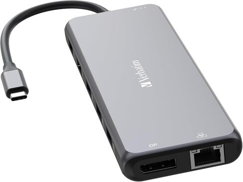 Verbatim USB-C ™Pro Docking Station 15-in-1 - SSD Enclosure, Black, 32173 in Kuwait