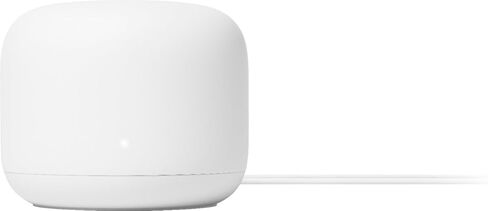 Nest WiFi Router نظام Wi-Fi موثوق مع السرعة السريعة وتغطية المنزل بالكامل-Google WiFi Mesh Router Snow (4 أجهزة توجيه) ، 1xga00595-A in Kuwait