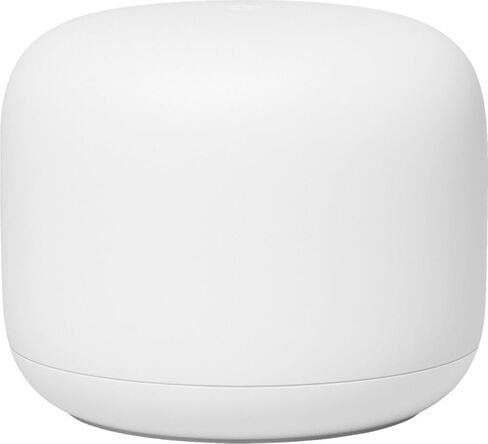 Nest WiFi Router نظام Wi-Fi موثوق مع السرعة السريعة وتغطية المنزل بالكامل-Google WiFi Mesh Router Snow (4 أجهزة توجيه) ، 1xga00595-A in Kuwait