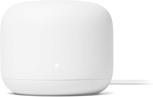 Nest WiFi Router نظام Wi-Fi موثوق مع السرعة السريعة وتغطية المنزل بالكامل-Google WiFi Mesh Router Snow (4 أجهزة توجيه) ، 1xga00595-A in Kuwait