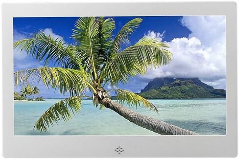 إطار الصورة الرقمية متعددة الوظائف مسجل الفيديو مسجل الإعلان Photo HD 10 بوصة (الفضة) in Kuwait