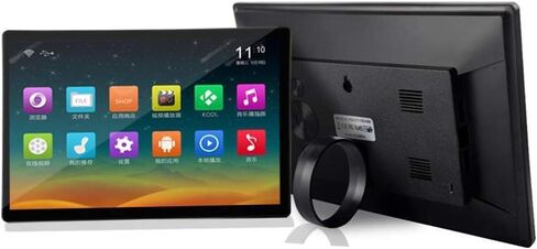 إطار الصورة الرقمية 13.3 بوصة HD IPS شاشة جديدة لاعب إعلانات محمولة على الحائط (أبيض) in Saudi Arabia