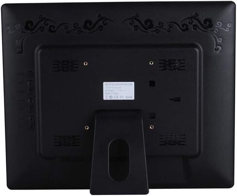 17 بوصة + 16 جرام آلة الإعلان بناء آلة الإعلان عرض هدية إلكترونية LED HD الفيديو (أسود) in Kuwait