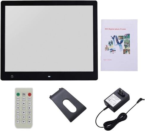 17 بوصة + 16 جرام آلة الإعلان بناء آلة الإعلان عرض هدية إلكترونية LED HD الفيديو (أسود) in Kuwait