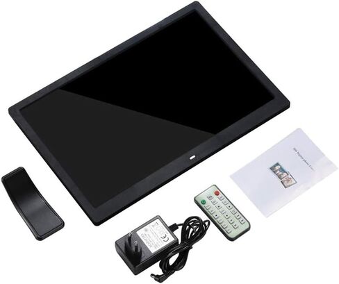 14-inch Digital Photo Frame Electronic Photo Frame Advertising Player Home Video Player(White) in Saudi Arabia