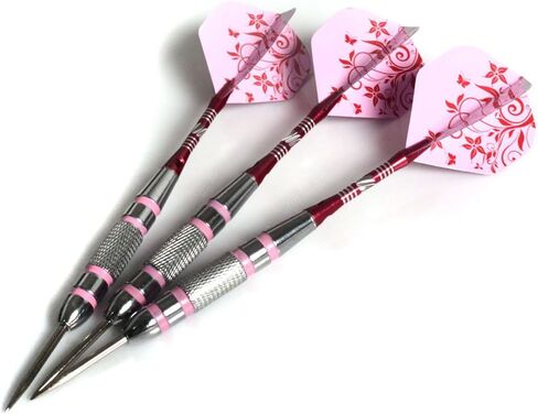 CUESOUL 26 Grams Steel Tip Darts - Black Coating Brass Barrels in Saudi Arabia