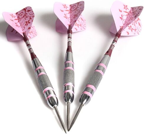 CUESOUL 26 Grams Steel Tip Darts - Black Coating Brass Barrels in Saudi Arabia