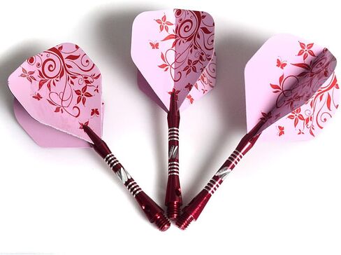 CUESOUL 26 Grams Steel Tip Darts - Black Coating Brass Barrels in Saudi Arabia
