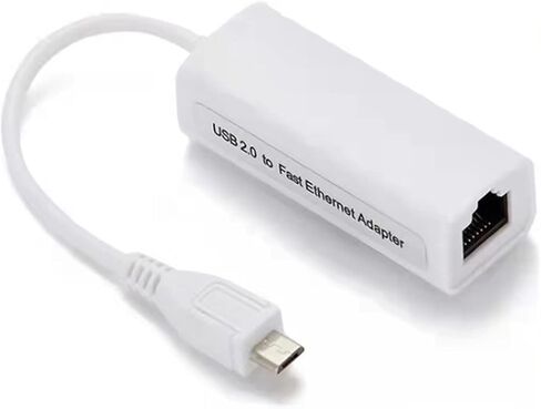 ASIX AX88772C عالي السرعة USB 2.0 خالية من محرك الأقراص إلى RJ45 Ethernet LAN محول متوافق مع MIK MIK/ROTIK X86 MK808B بالإضافة إلى الكابلات in Kuwait