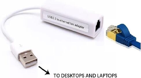 ASIX AX88772C عالي السرعة USB 2.0 خالية من محرك الأقراص إلى RJ45 Ethernet LAN محول متوافق مع MIK MIK/ROTIK X86 MK808B بالإضافة إلى الكابلات in Kuwait