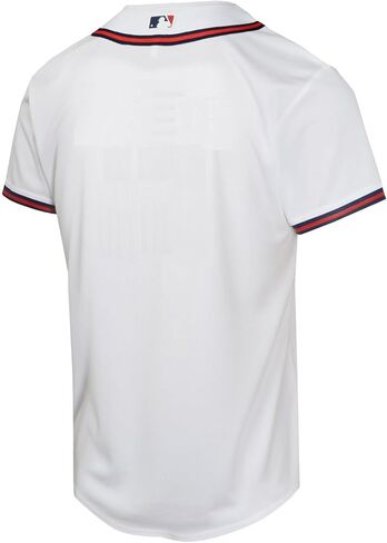 Outerstuff Atlanta Braves MLB Kids Youth 4-20 قميص فريق المنزل الأبيض in Kuwait
