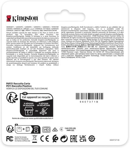 Kingston Industrial SD Card, Up to 100MB/s, High Endurance, UHS-I U3 V30 A1, (SDIT/64GB) in Saudi Arabia