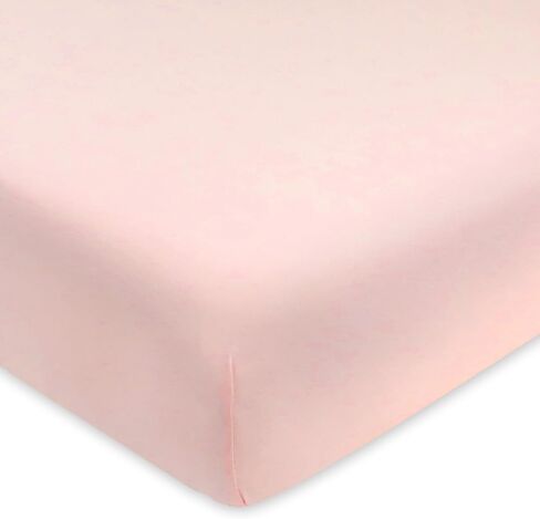 HonestBaby Organic Cotton Fitted Bassinet Sheet, White, One Size in Saudi Arabia
