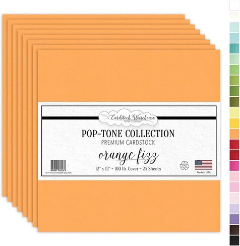 Cardstock Warehouse Pop Tone Grapesicle Light Purple Matte Premium Cardstock Paper - 12 X 12 Inch 100 Lb. / 270 Gsm - 25 Sheets in Kuwait