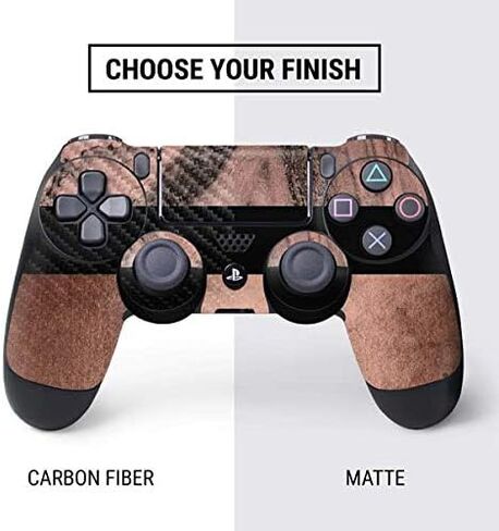 Skinit Decal Gaming Skin Compatible with PS4 Controller - Rose Gold Marble Design in Saudi Arabia