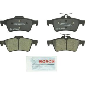 BOSCH BC1095 QuietCast Premium Ceramic Disc Brake Pad Set - Compatible With Select Chevrolet Cobalt; Ford C-Max, Escape, Focus, Transit Connect; Jaguar; Mazda; Pontiac; Saab; Saturn; Volvo; REAR