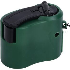 USB Hand Crank Charger, LED Light USB Hand Crank Phone Charger Mini Portable 5V Output Walking