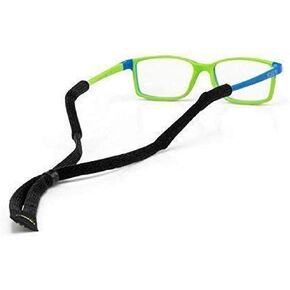 Croakies Kids Micro Suiters Eyewear Retainer, Black, 9 Inch x 1/8 Inch