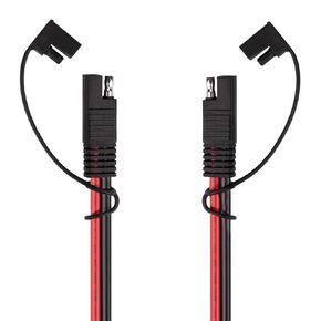 iGreely SAE Extension Cable 10AWG SAE to SAE Quick Disconnect Wire Harness SAE Connector Solar Panel Extension Cable for Trolling Motor Automotive RV Battery Motorcycle Cars Tractor 10 Gauge 1M 3Ft