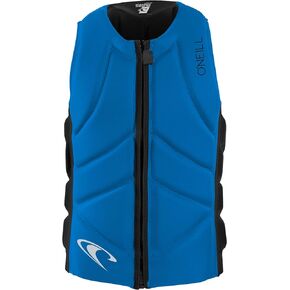 O'Neill Wetsuits Men's Slasher Comp Life Vest, Ocean/Black, Large