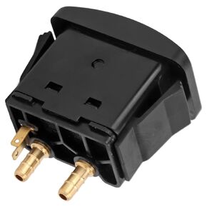 Estink Electronic air Valve Driven air Compressor Unit, Electric cab seat air Lift Valve Switch Toggle Lever Type Push snap ON Off ON Compressor Accessories
