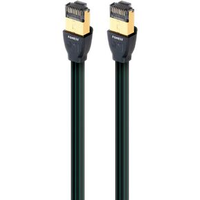 AudioQuest 1.5m RJ/E Forest Network Cable 1.5m Cat7 Black - Network Cables (1.5m, Cat7, RJ-45, RJ-45, Black)