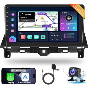 【8Core 6+128G】for Honda Accord 8th 2008-2013 Android 13 Car Stereo with Wireless Carplay Android Auto,10.1"IPS Touchscreen Radio with HI-Res/DSP Audio GPS WiFi/4G Bluetooth 5.0 AM/FM SWC Backup Camera