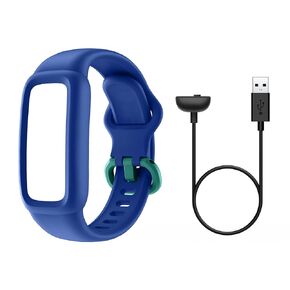 كابل شحن BIGGERFIVE وأشرطة بديلة قابلة للتعديل، متوافق مع Vigor 2 Kids Fitness Tracker